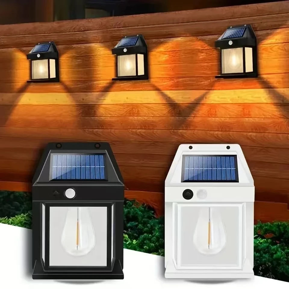 Powerful Outdoor Solar Lamp Garden Solar Powered Streetlight Outdoor Lights Waterproof Light Led Lighting External Decoration