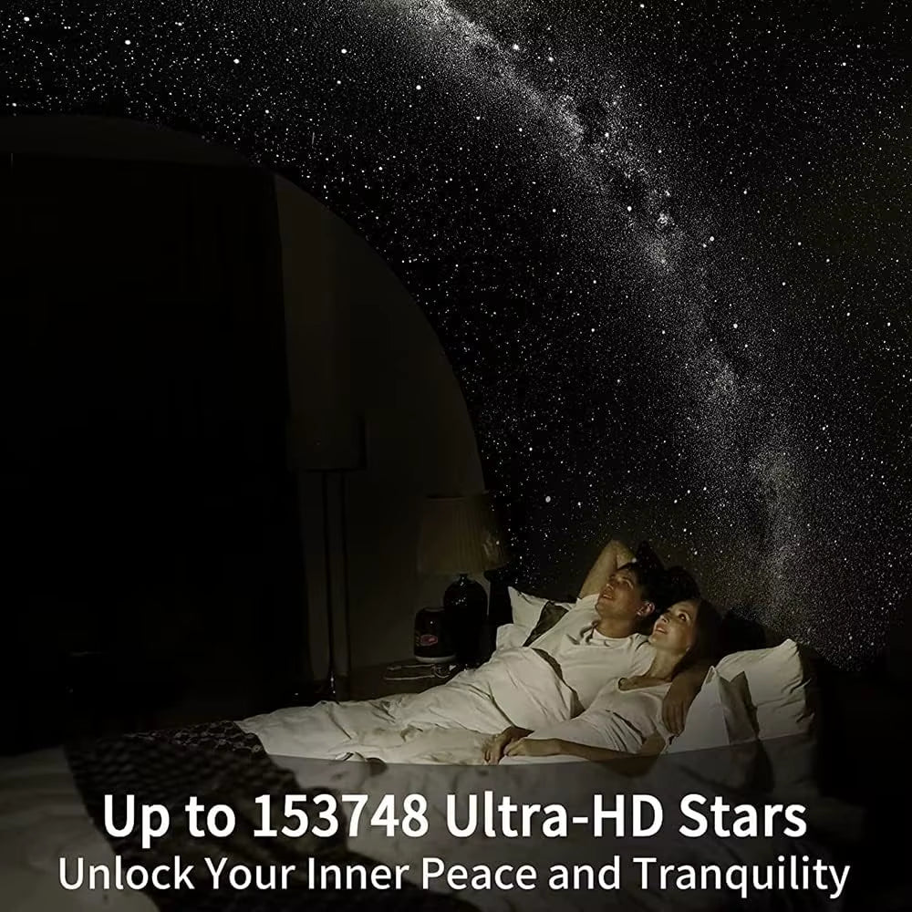 Transform Your Child's Room with the 12-in-1 4K HD Star Projector Night Light - Perfect Valentine's Gift! 360° Rotating Galaxy Lamp for Magical Nights!