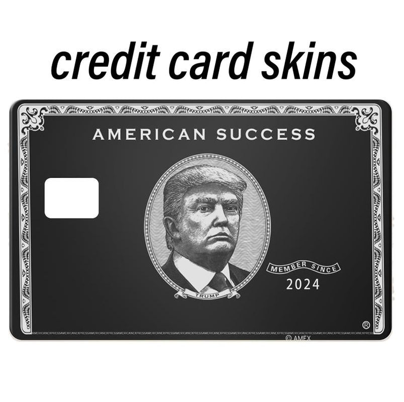 Trump 2024 Waterproof Credit Card Skin - Stylish Debit Card Cover for MAGA Fans, Perfect for Christmas!