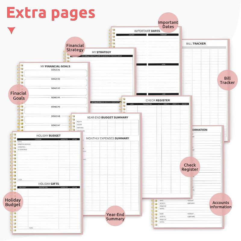 Master Your Finances: 2023-2024 Monthly Budget Planner & Expense Tracker