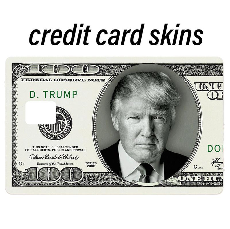 Trump 2024 Waterproof Credit Card Skin - Stylish Debit Card Cover for MAGA Fans, Perfect for Christmas!