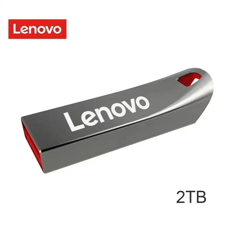 Lenovo 2TB USB 3.0 Metal Flash Drives High Speed ​​Pendrive 1TB 512GB 256GB Portable Usb Drive Waterproof Memoria Usb Flash Disk