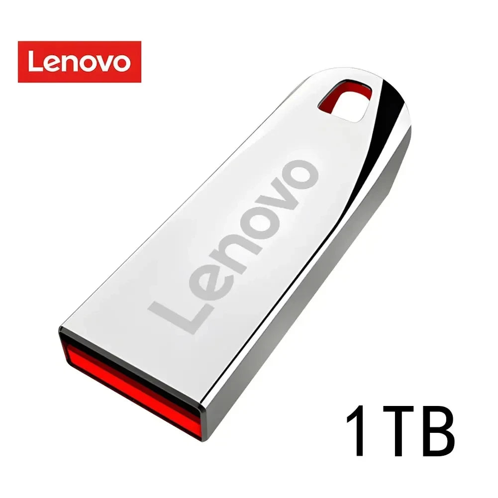 Lenovo 2TB USB 3.0 Metal Flash Drives High Speed ​​Pendrive 1TB 512GB 256GB Portable Usb Drive Waterproof Memoria Usb Flash Disk