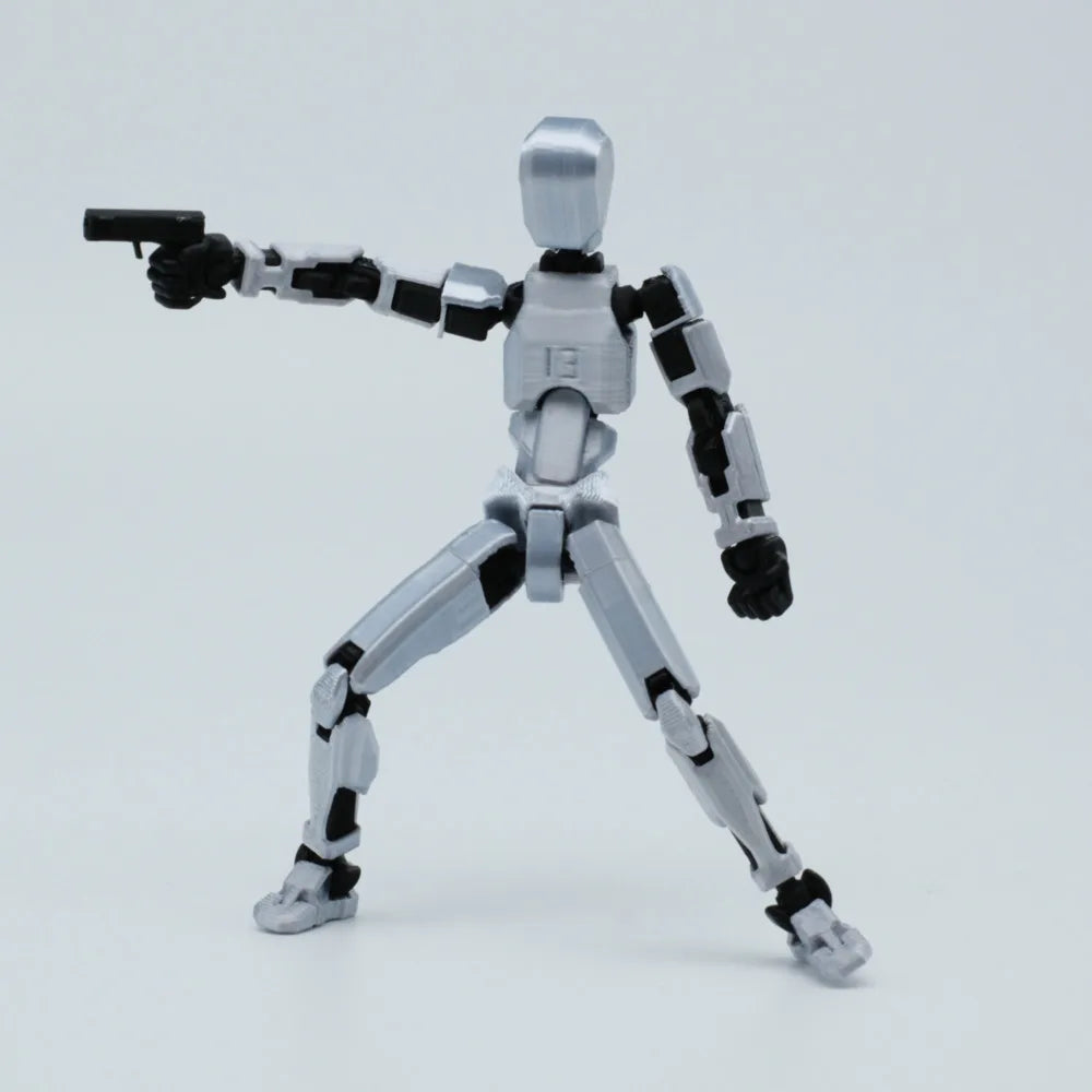 Multi-Jointed Movable Shapeshift Robot 2.0 3D Printed Mannequin Dummy 13 Action Figures Toys Kids Adults Parent-children Games