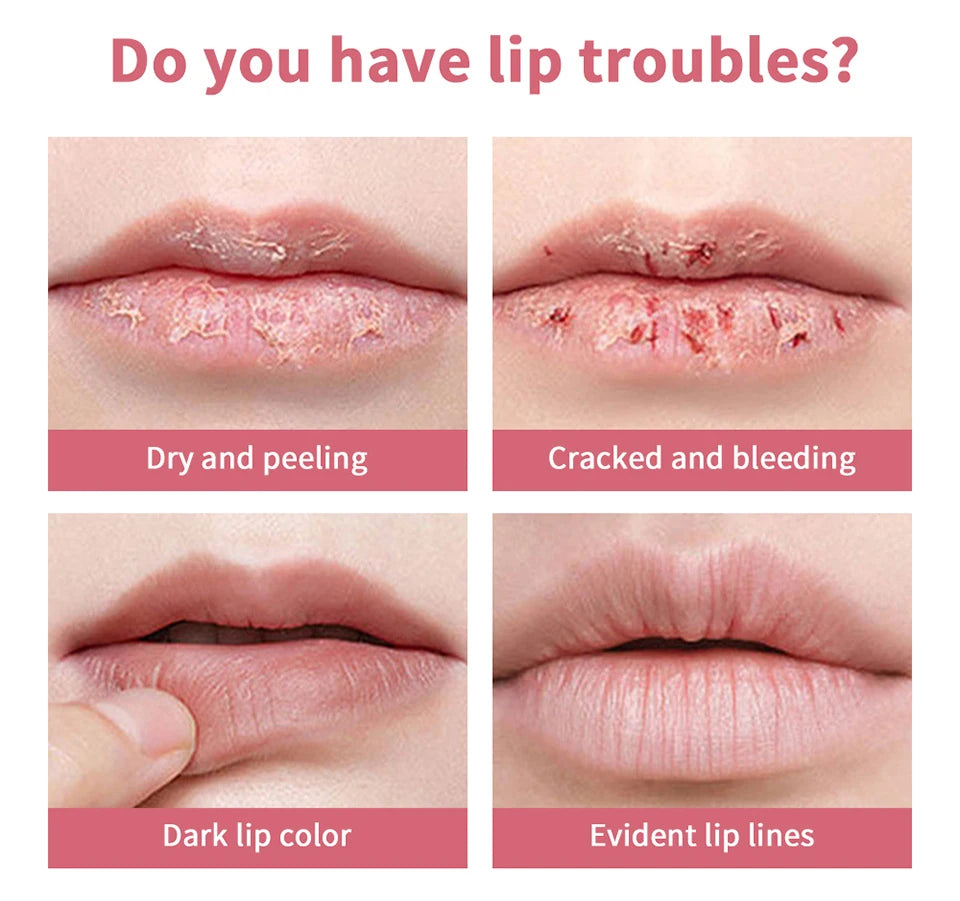 Black Honey Lipstick Long Lasting Moisturizing Natural Lip Plumper Makeup Lip Plumping Gloss Cosmetics Exfoliating for Lip