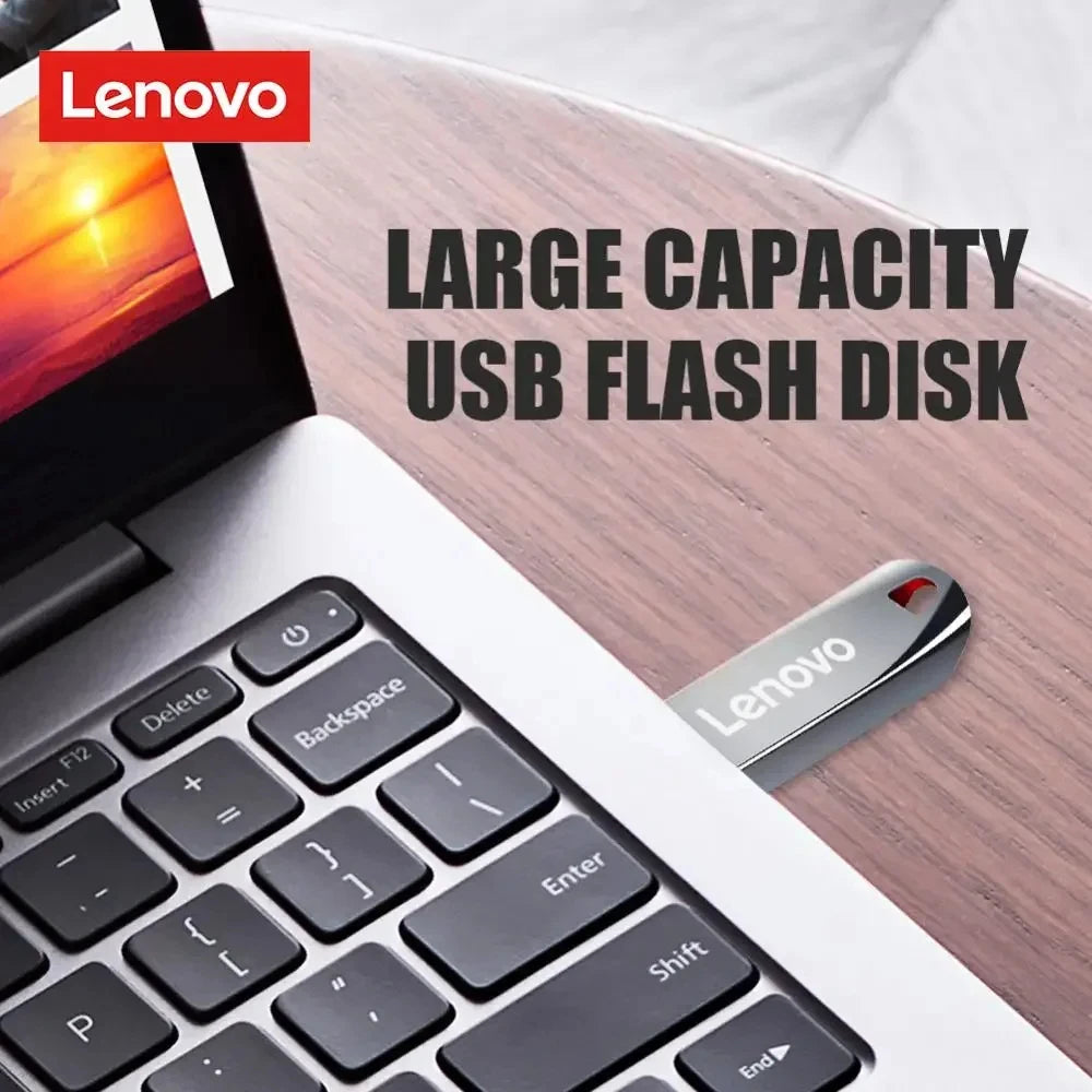 Lenovo 2TB USB 3.0 Metal Flash Drives High Speed ​​Pendrive 1TB 512GB 256GB Portable Usb Drive Waterproof Memoria Usb Flash Disk