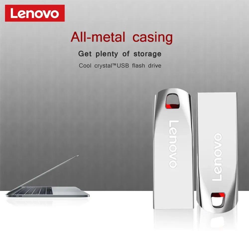 Lenovo 2TB USB 3.0 Metal Flash Drives High Speed ​​Pendrive 1TB 512GB 256GB Portable Usb Drive Waterproof Memoria Usb Flash Disk