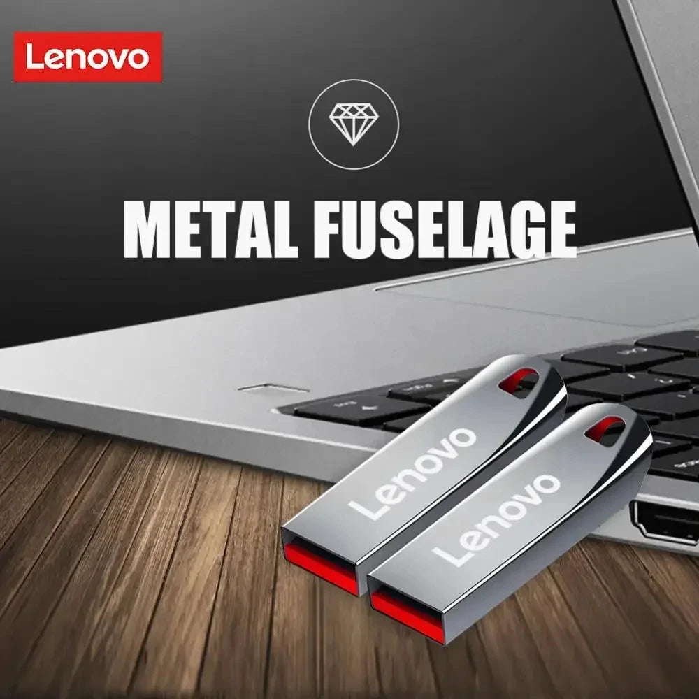 Lenovo 2TB USB 3.0 Metal Flash Drives High Speed ​​Pendrive 1TB 512GB 256GB Portable Usb Drive Waterproof Memoria Usb Flash Disk