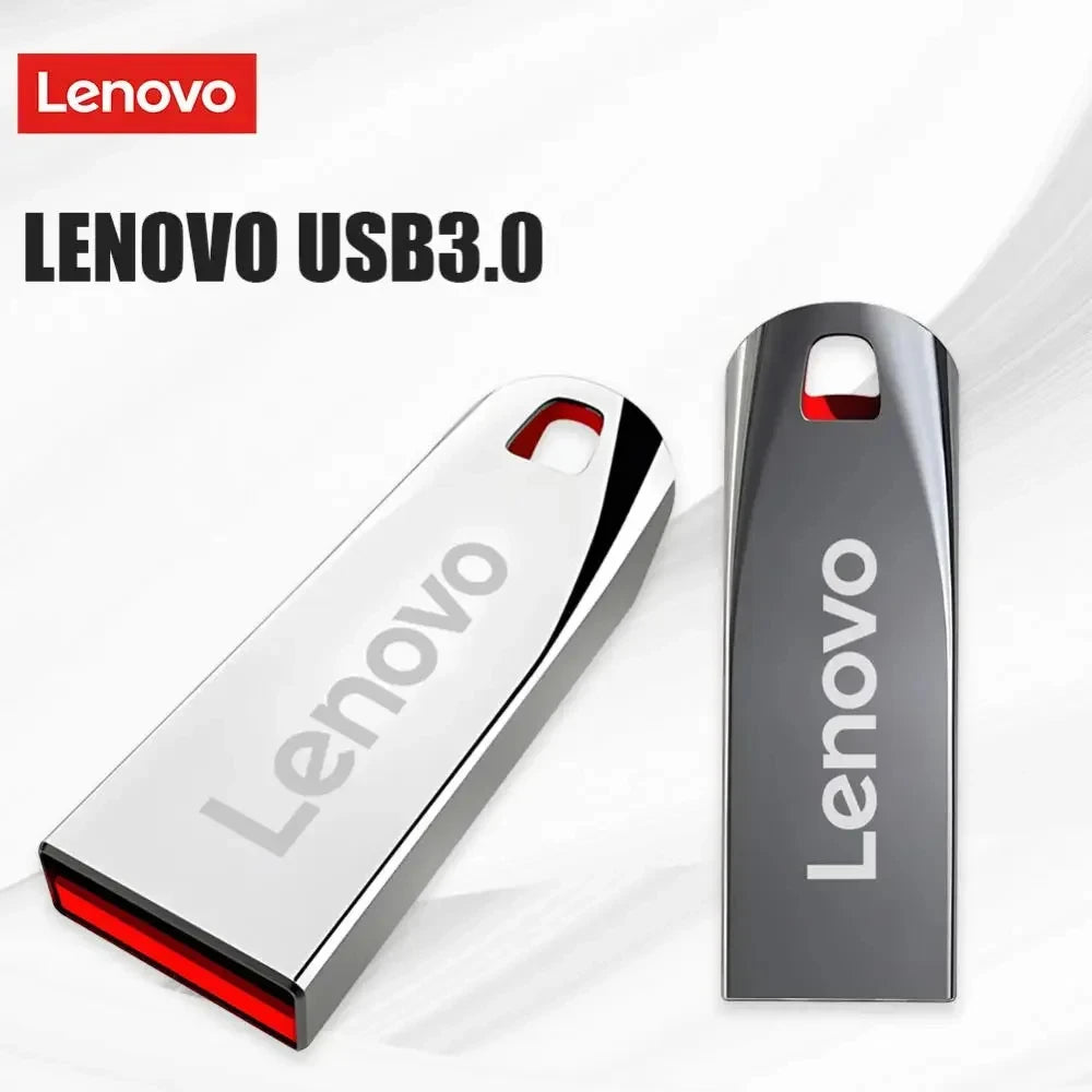 Lenovo 2TB USB 3.0 Metal Flash Drives High Speed ​​Pendrive 1TB 512GB 256GB Portable Usb Drive Waterproof Memoria Usb Flash Disk