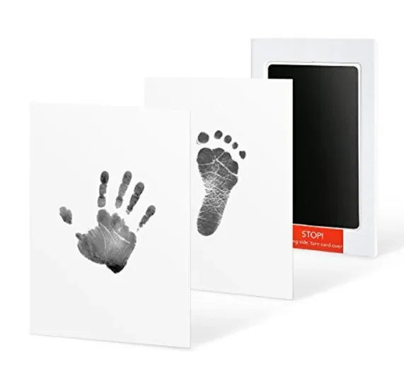 2/4pc Baby Handprint Footprints Ink Pads Safe Non-toxic No-Touch Skin Inkless Inkpad Kits Pet Cat Dog Paw Prints Souvenirs Gifts