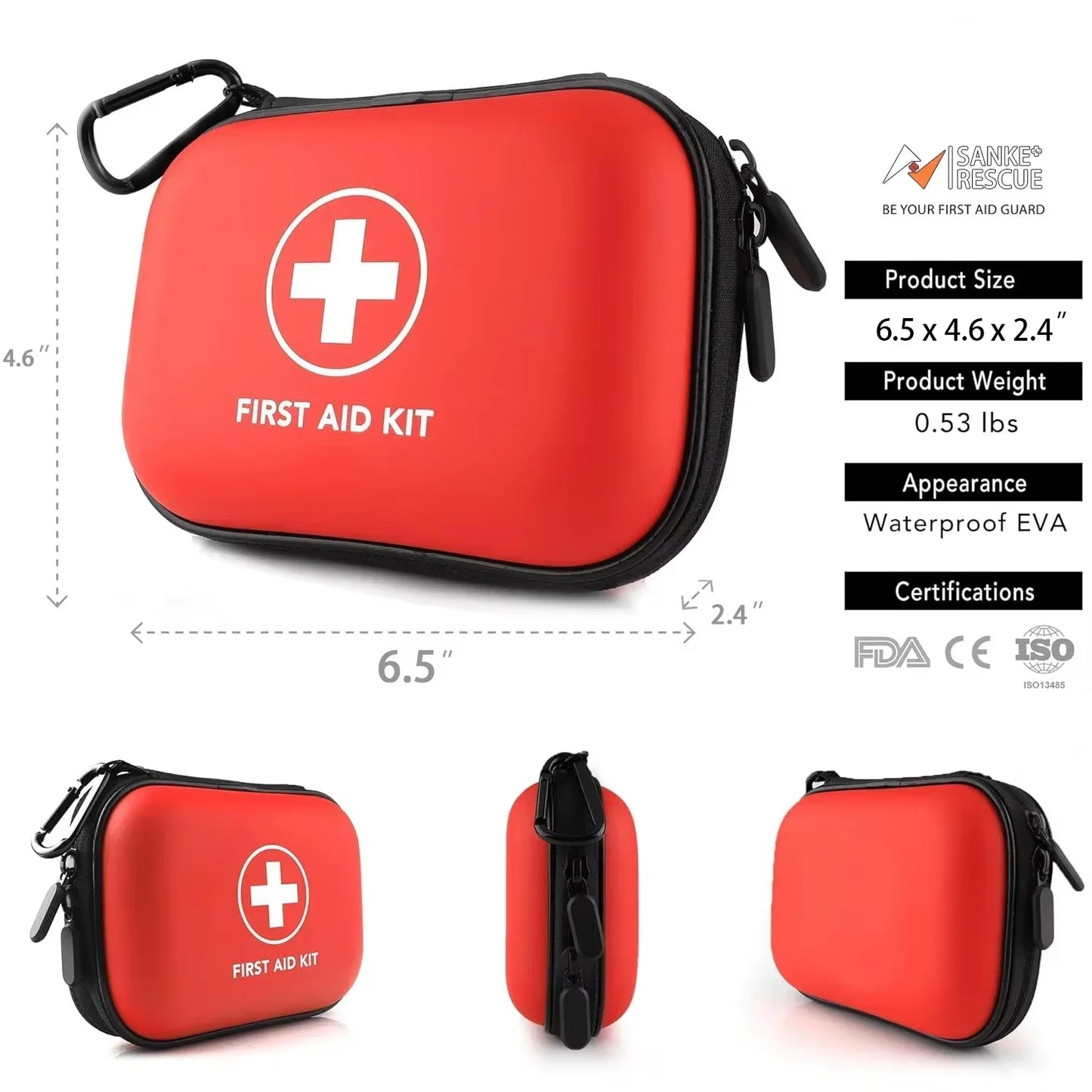 Ultimate Multi-Purpose First Aid Kit - Portable Emergency Medical Bag for Home, Camping, and Outdoor Adventures