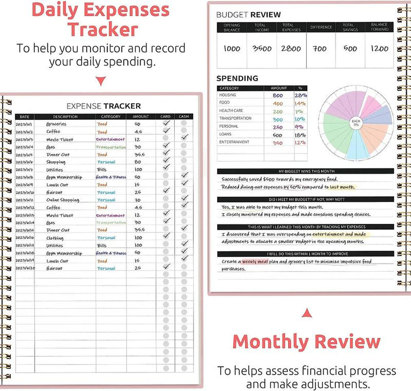 Master Your Finances: 2023-2024 Monthly Budget Planner & Expense Tracker