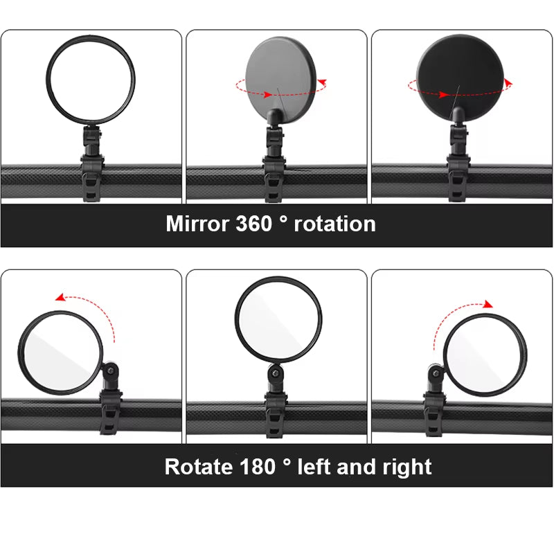 Premium Rearview Mirror for Electric Scooters - Compatible with Xiaomi & Ninebot - Enhance Your Safety on the Road!