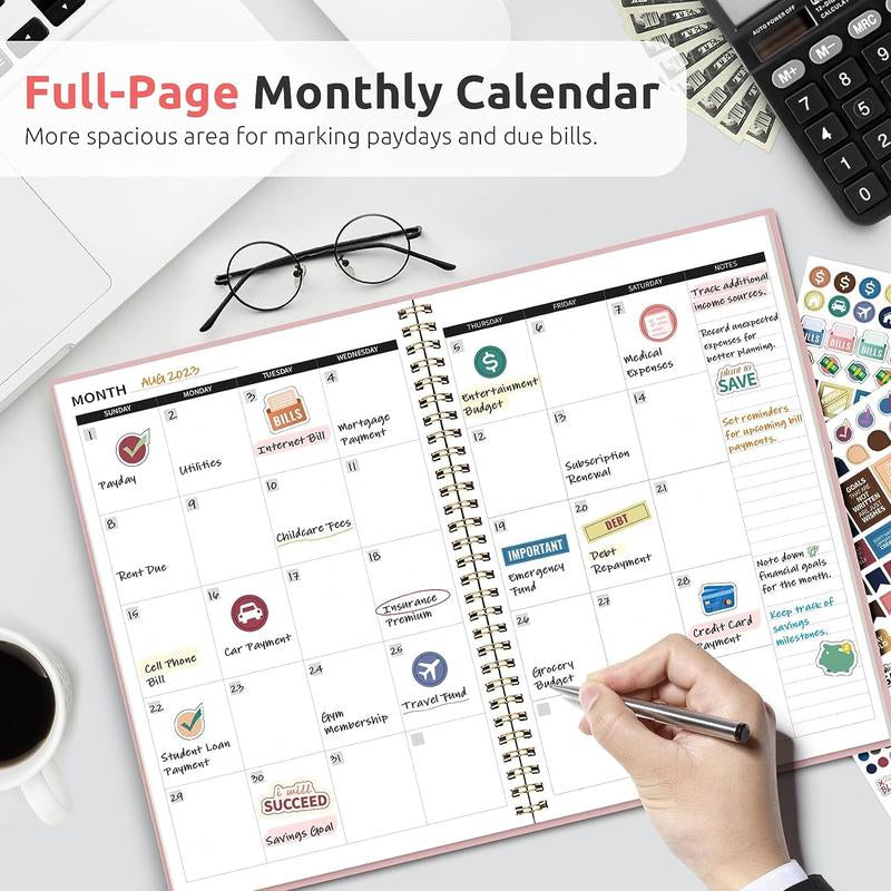 Master Your Finances: 2023-2024 Monthly Budget Planner & Expense Tracker