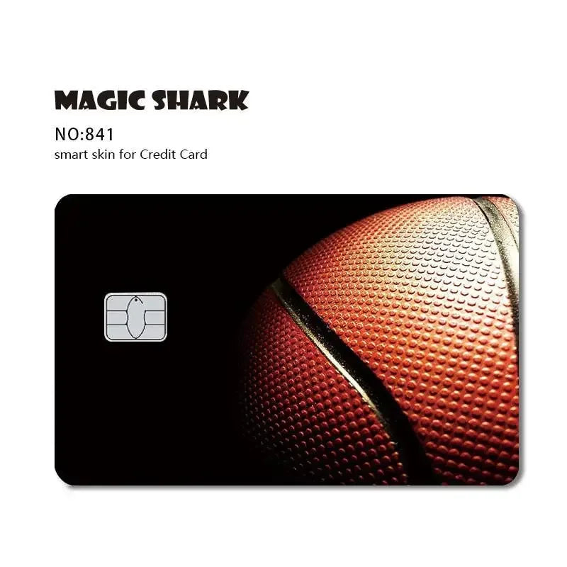 Anime Unicorn Basketball Berry Zombie Game Sticker Film Skin Front Cover for Small Chip Debit Credit Card HT12